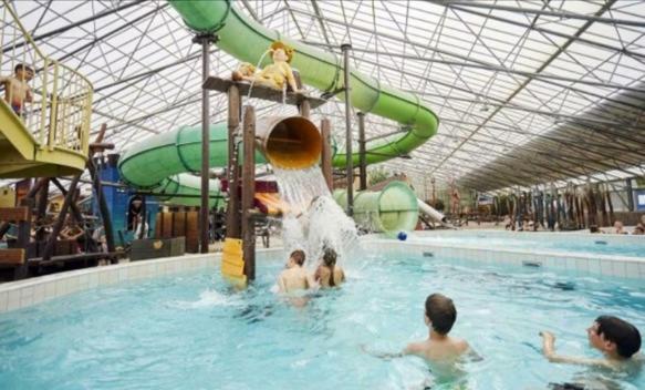 Chalet 4-6 Personen Op 5* Camping Terspegelt Eersel Eksteriør bilde